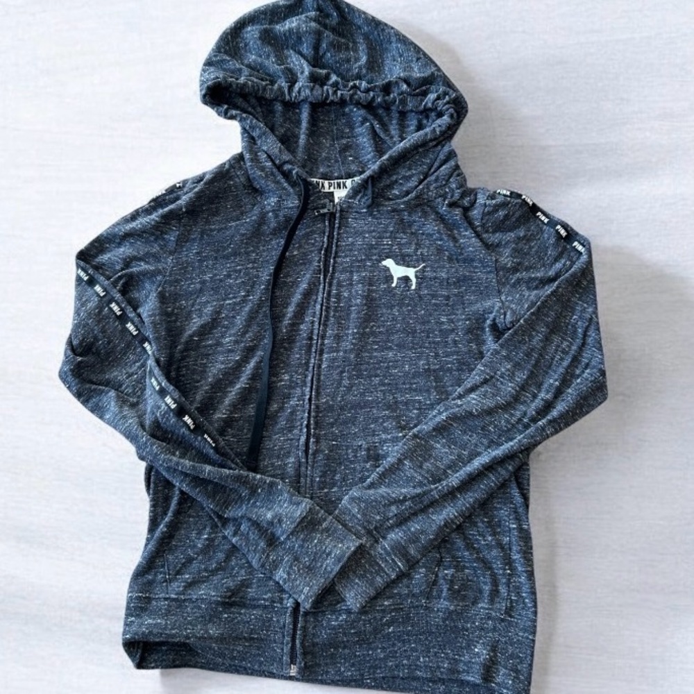 Womens Pink Victorias Secret Hoodie Sweater Xs Used
